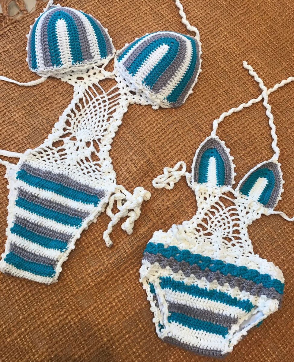 vestido de croche tal mae tal filha