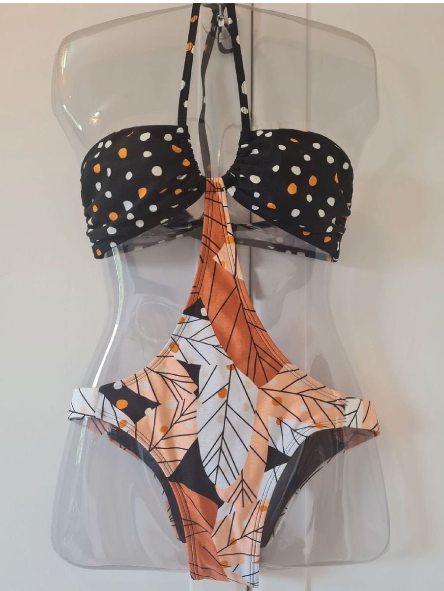 Maio Recortes Aquamar Moda Praia Feminina Aquamar Usado 79978459 enjoei