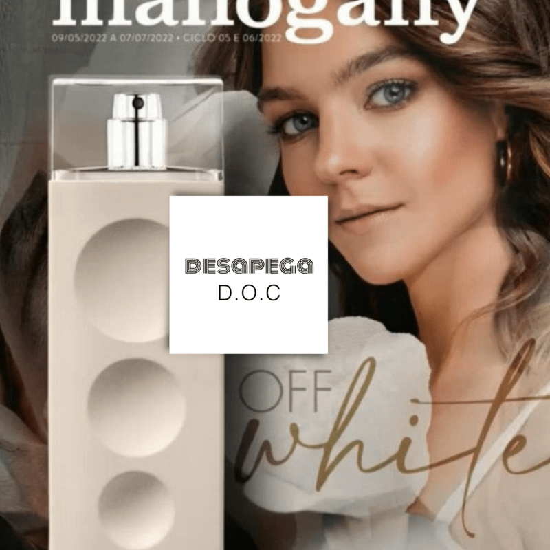 mahogany perfume off white