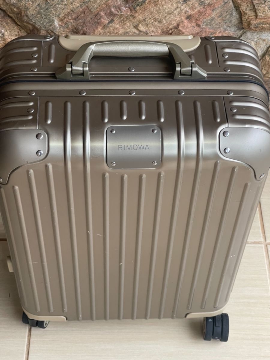 Mala Rimowa Cabin S Titanium Produto Feminino Rimowa Usado 77809684
