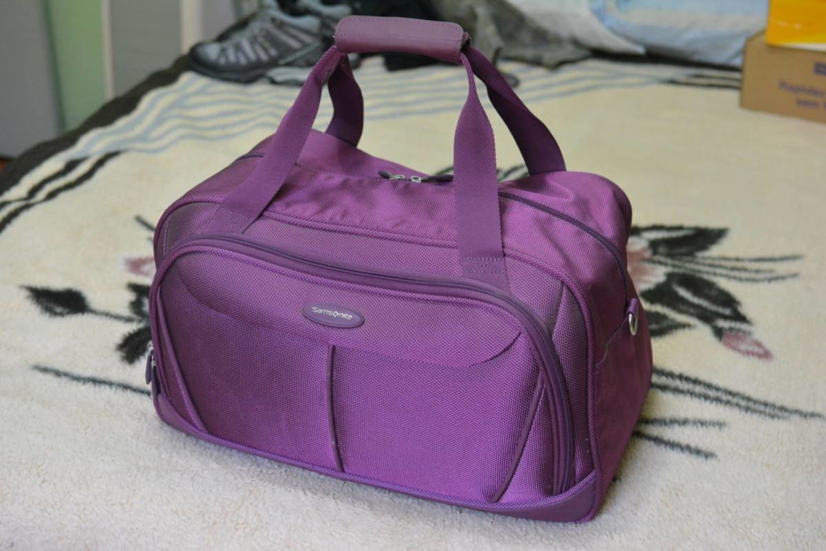 Mala Roxa Samsonite | Mala Samsonite Usado 23685234 | enjoei