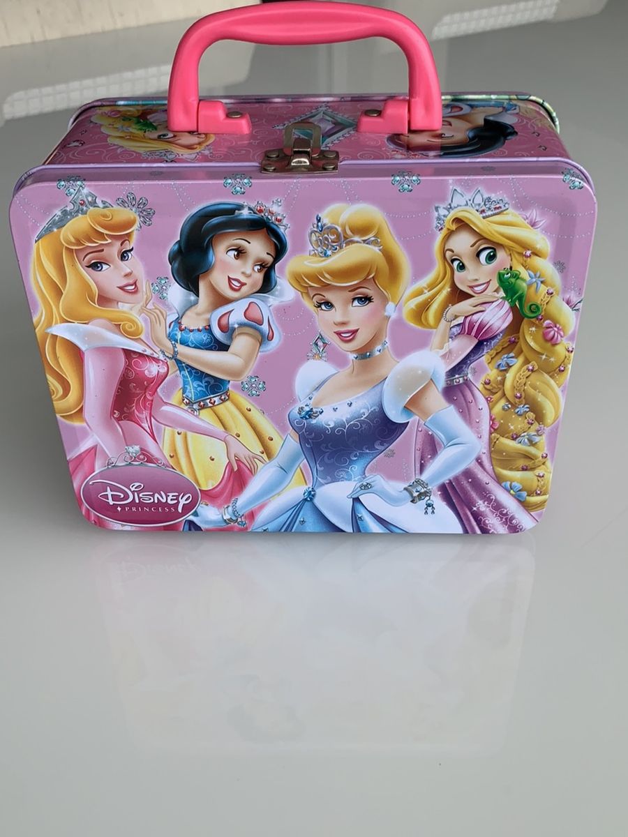 Maleta de Lata Princesas Disney | Item Infantil Disney Usado 63786999 ...