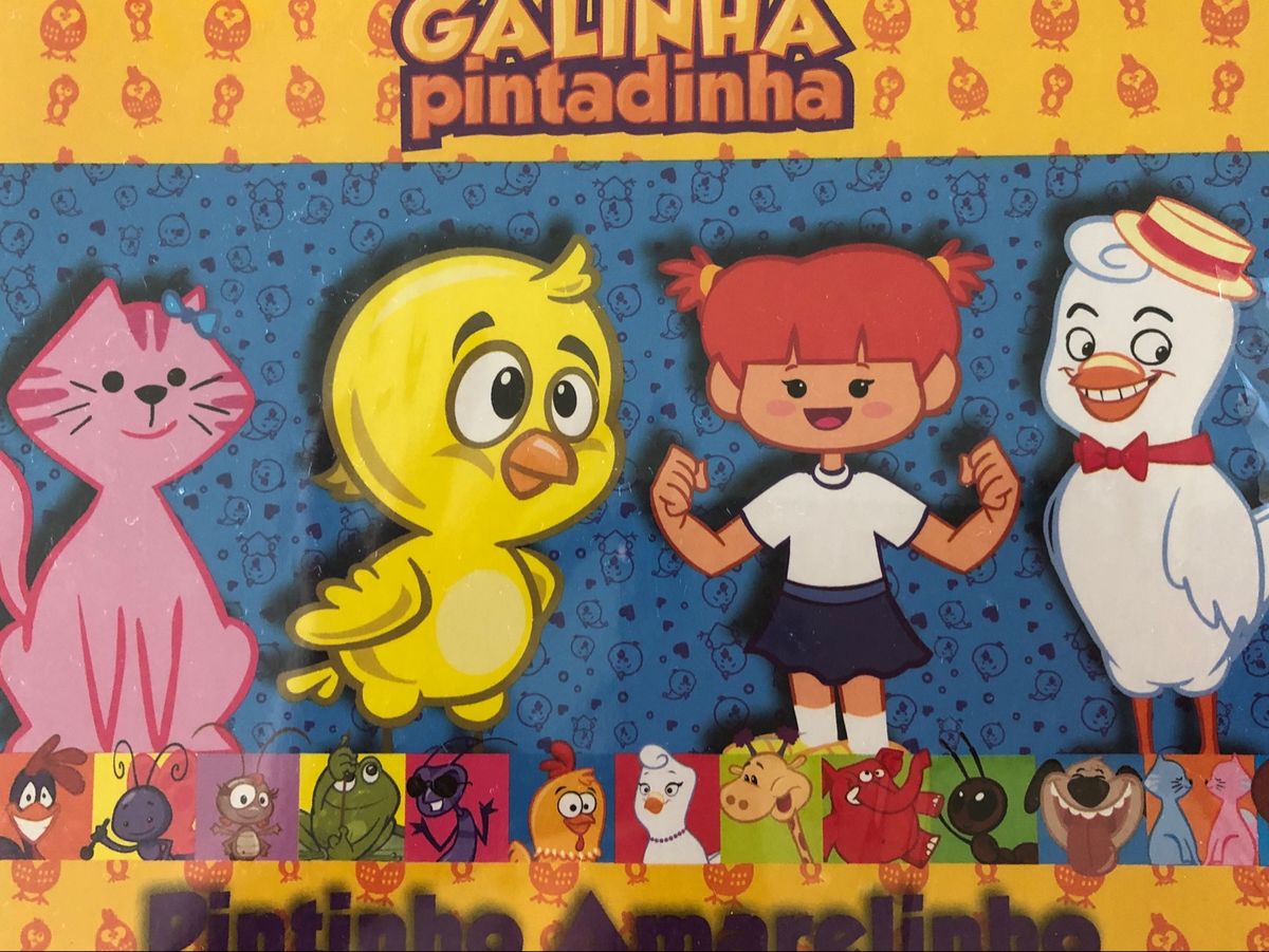 Maleta de Livros Galinha Pintadinha | Brinquedo para Bebês Disney Nunca ...