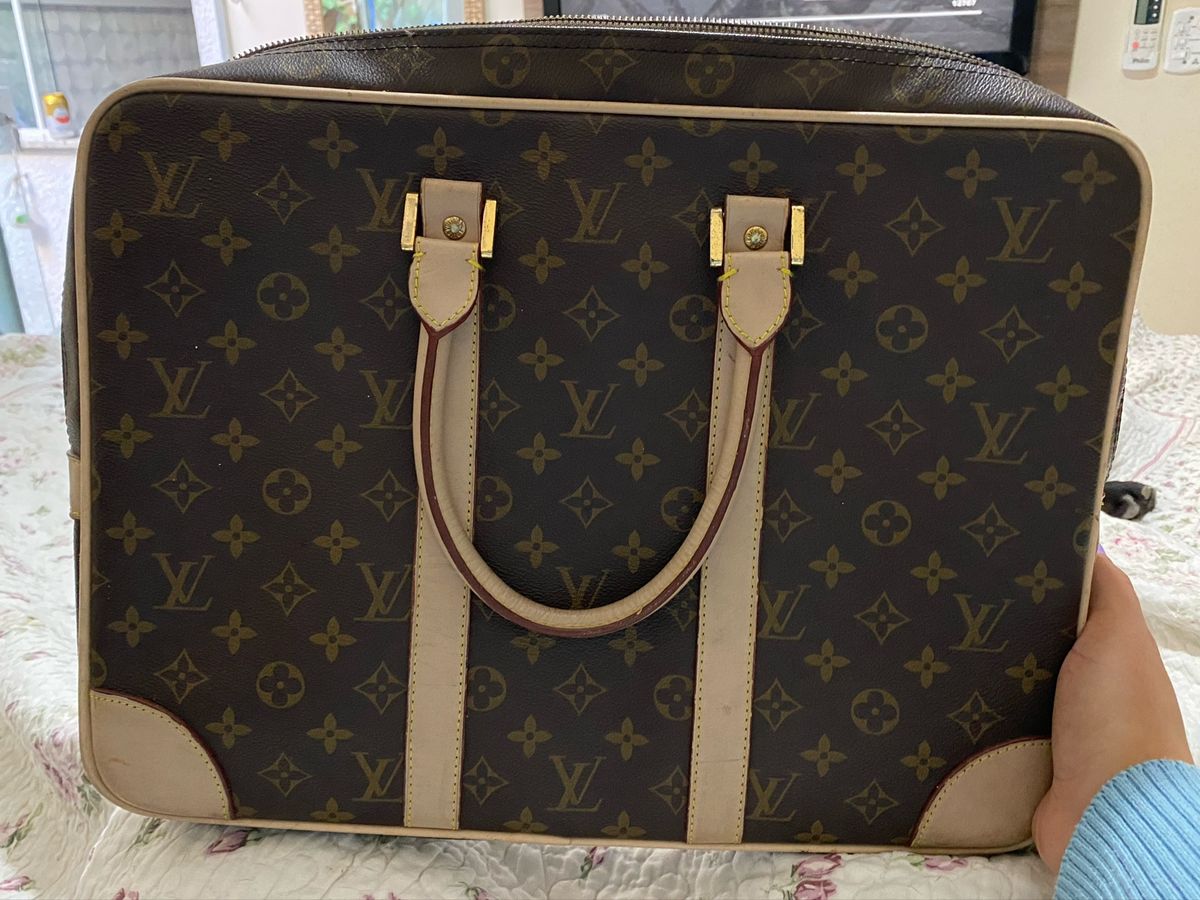 Maleta/pasta Executiva Notebook Feminina Louis Vuitton Computador