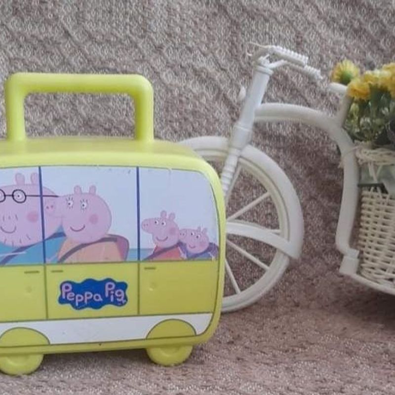 Brinquedo Maletinha Casa Da Peppa Pig Infantil E Acessórios em