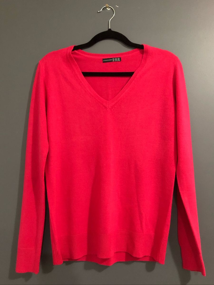 blusa manga longa fina