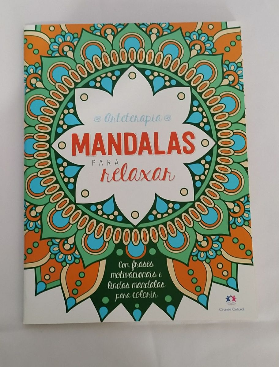 Livro Colorir - Mandalas para Relaxar - Dokassa Distribuidora