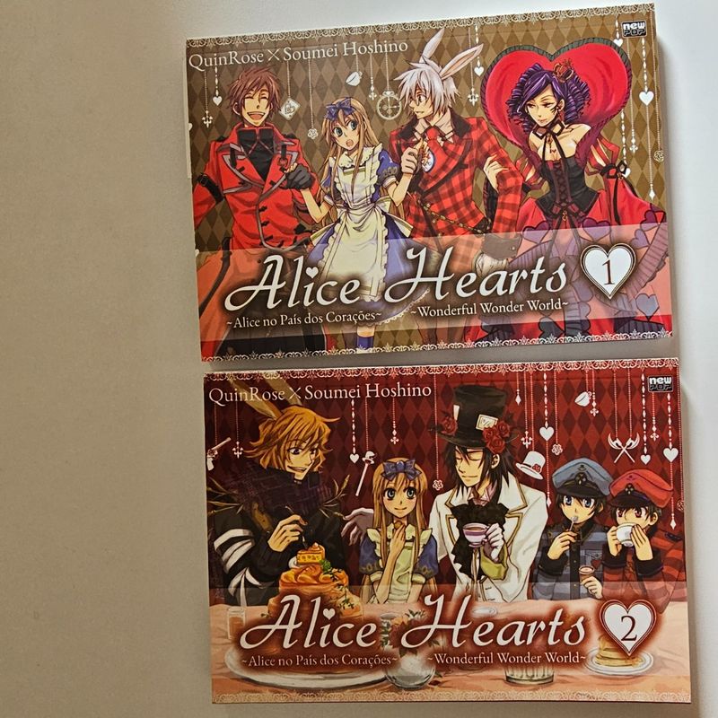 Manga Alice Hearts | New Pop Usado 114105699 | enjoei