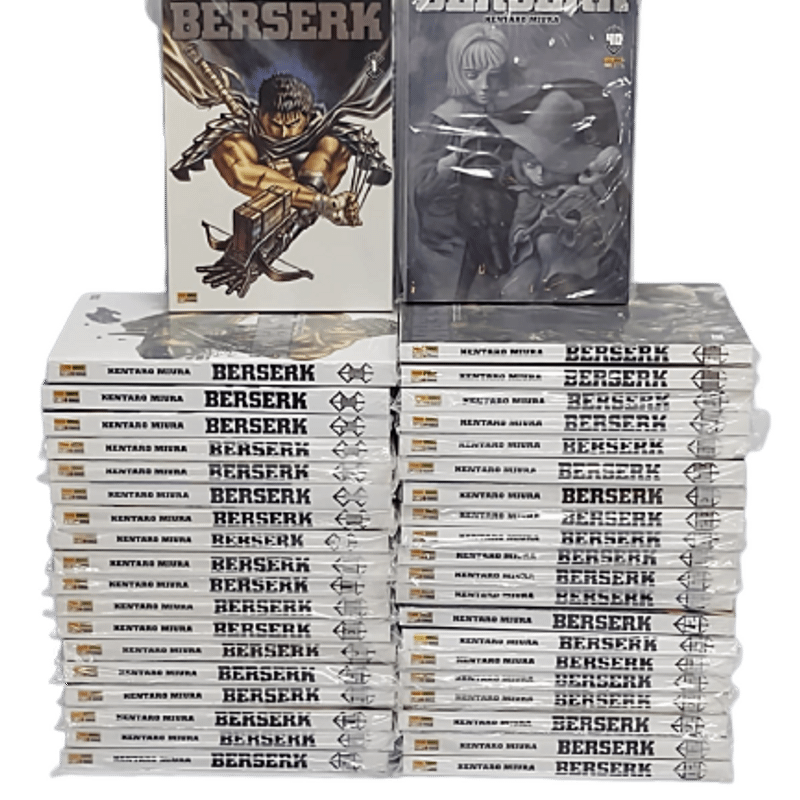 Manga Completo Berserk Vol 1 ao 40 - Lacrados Inclui Guia - Panini -  Revista HQ - Magazine Luiza