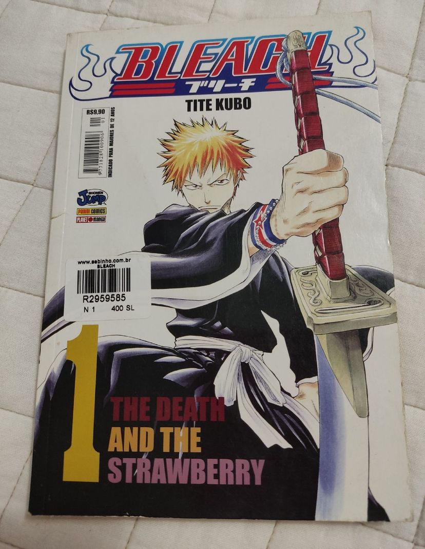 Mangá Bleach Volume 1 | Livro Editora Panini Shonen Jump Usado 79984074 ...