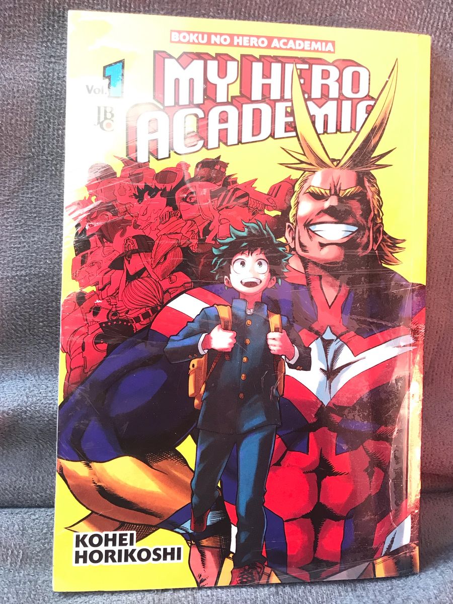 Mangá Boku No Hero 1 My Hero Academia Livro Jbc Novo