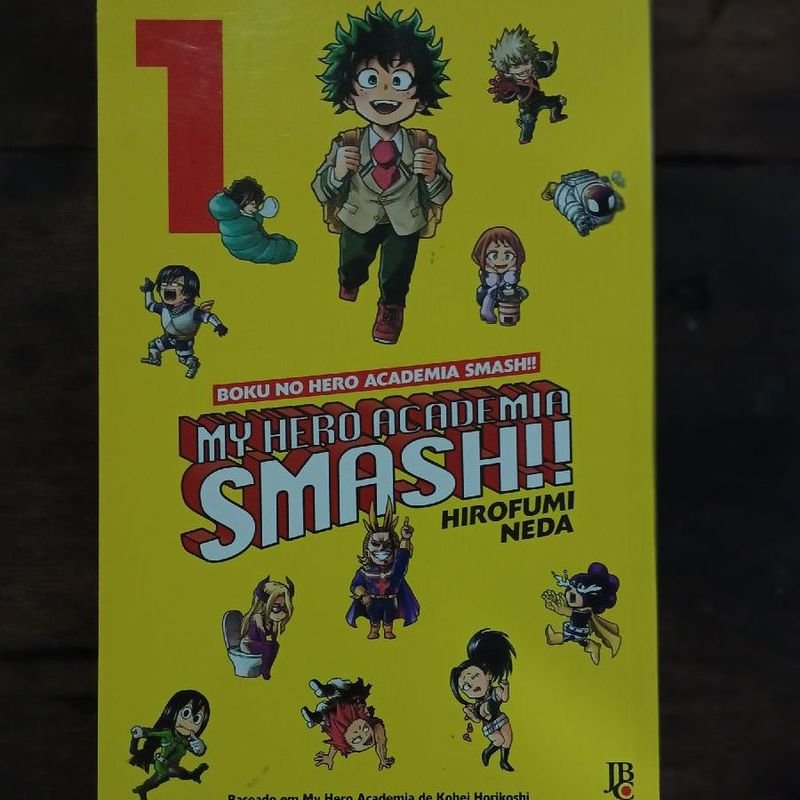 Livro Kit My Hero Academia Vol. 1 Ao 5