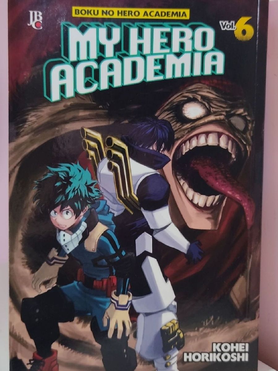 Mangá Boku No Hero Academia Vol 6 | Livro Jbc Usado 80877163 | enjoei