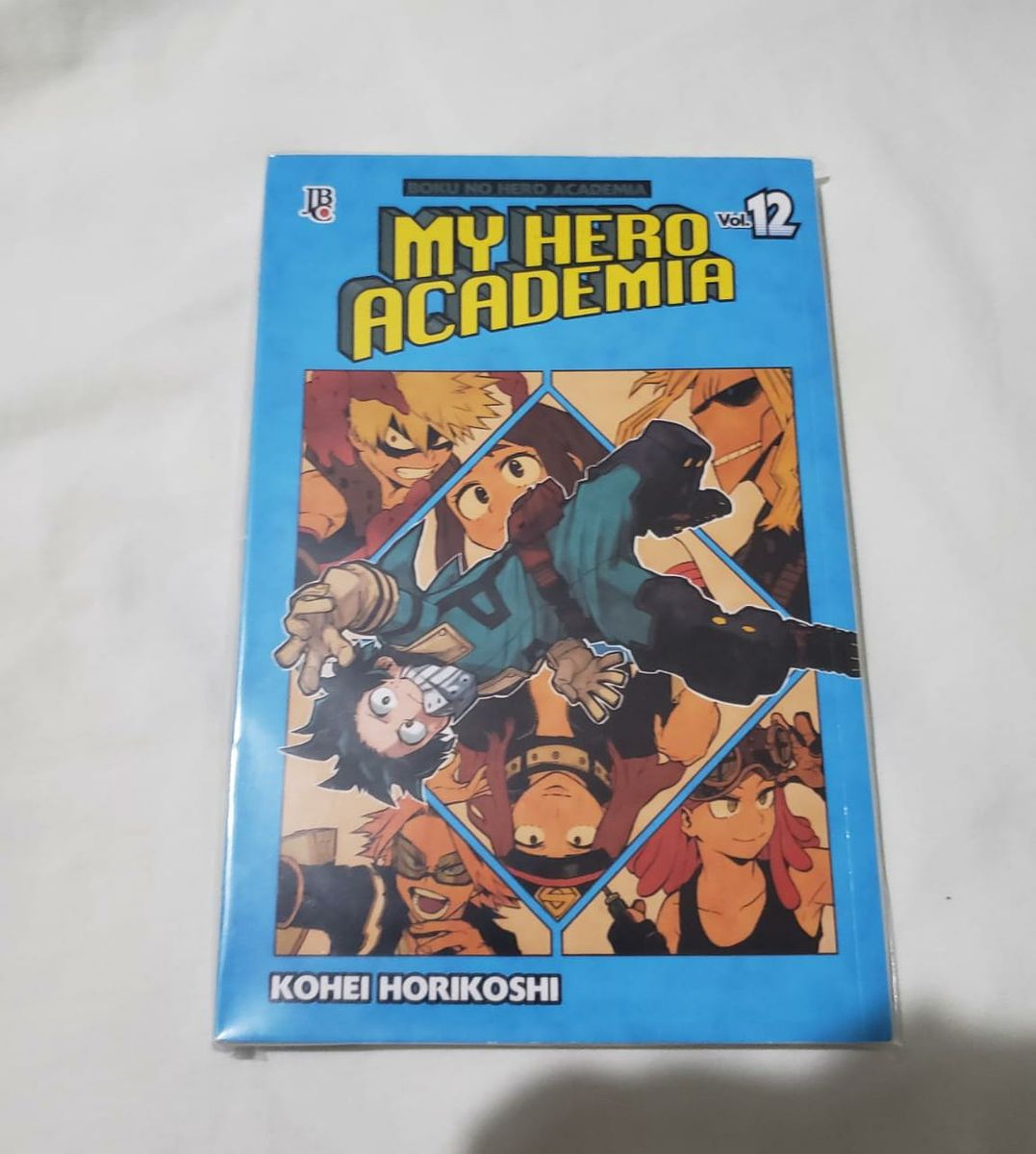 Mangá Boku No Hero (my Hero Academia) Volume 12 | Livro Jbc Usado ...