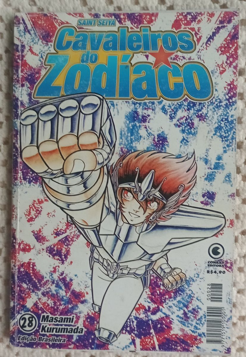 Mangá Cavaleiros do Zodíaco - Vol. 28 | Livro Conrad Usado 134663081 ...