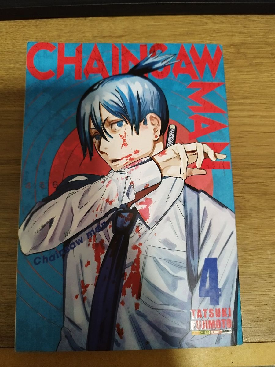 Mangá Chainsaw Man Vol 4 Livro Panini Usado 118405722 enjoei