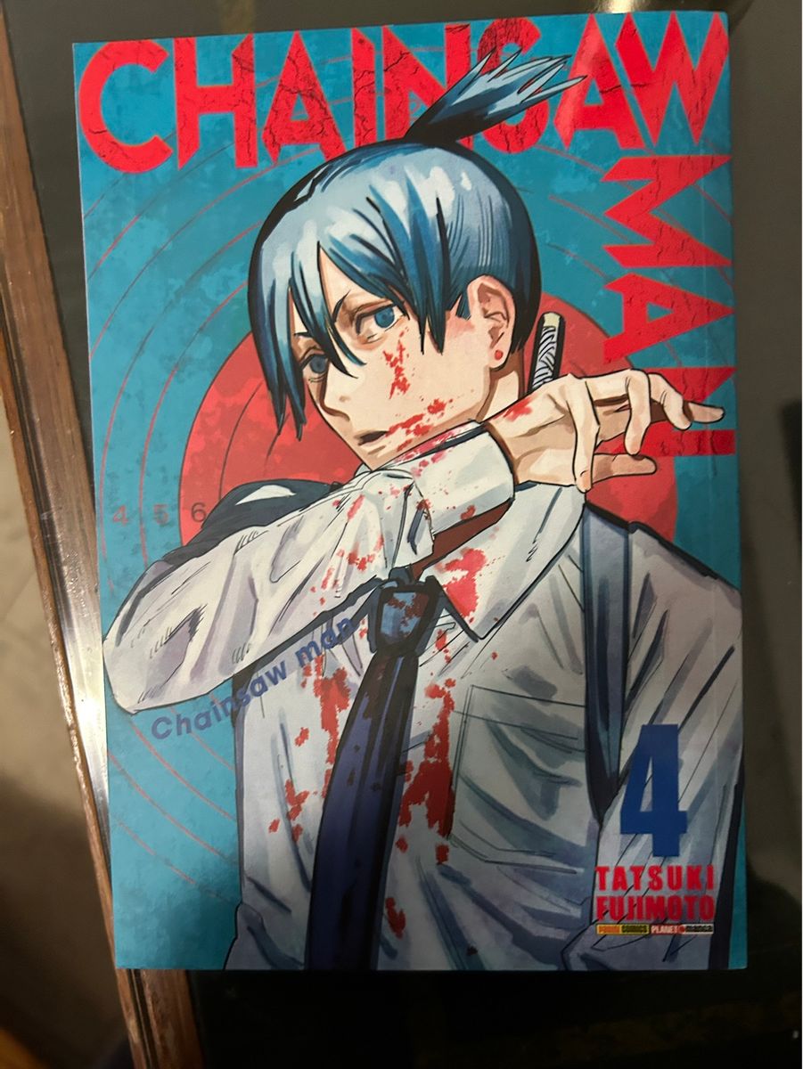 Mangá Chainsaw Man Volume 4 Livro Usado 124715663 enjoei