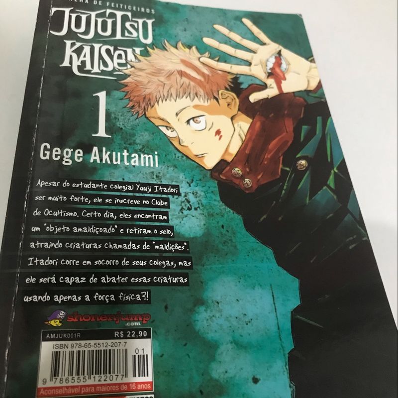 Boost de Jujutsu Kaisen não para! – Mangás mais Vendidos (Janeiro