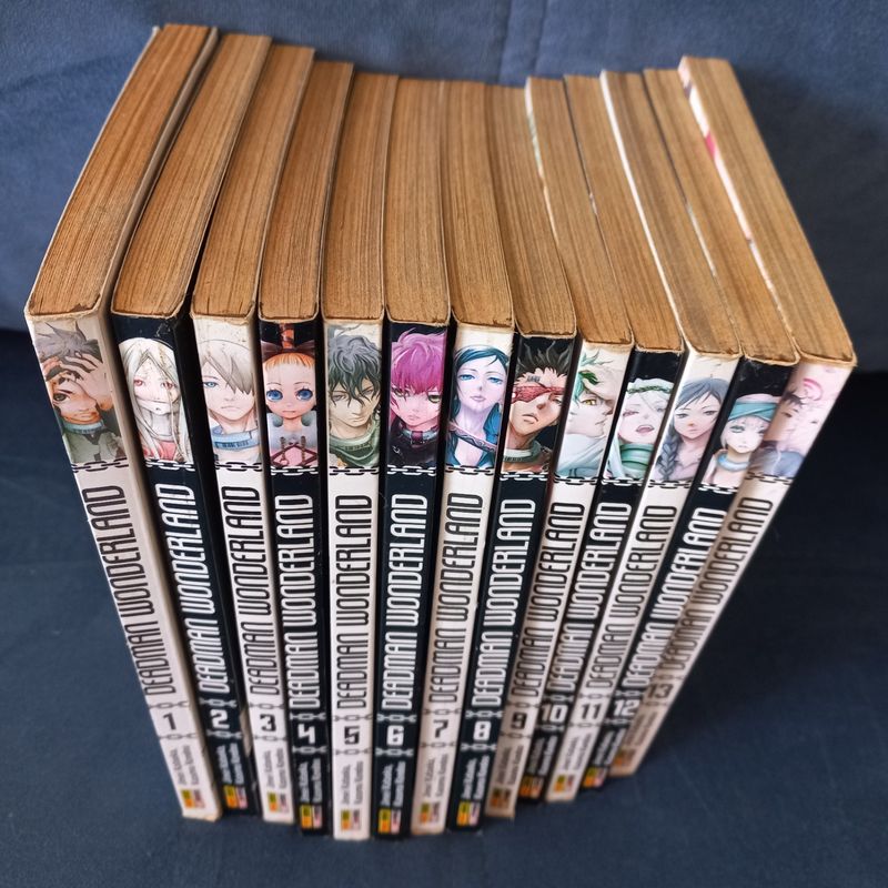 deadman 会報 13冊セット Deadman Wonderland Manga Set Vol. 1-13 | Amazon.com.br