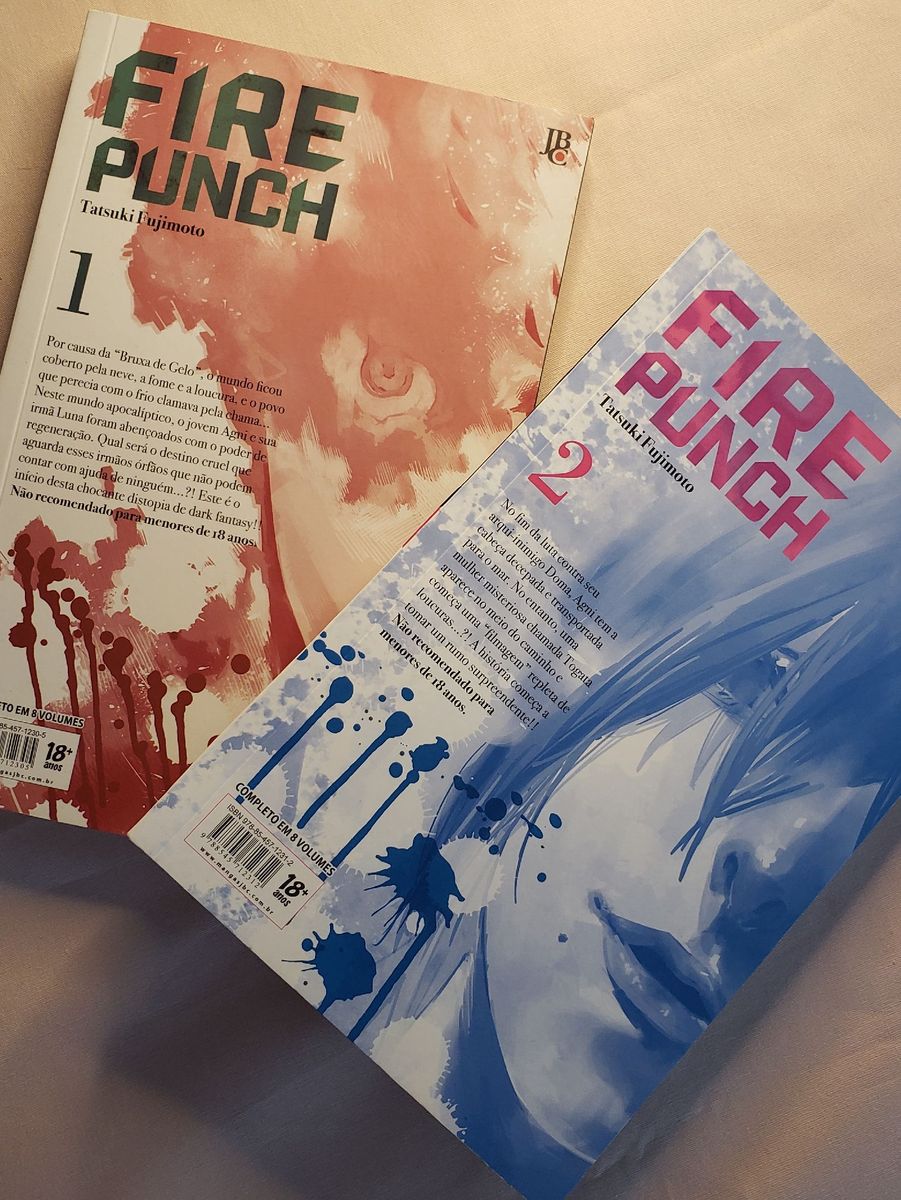 Mangá Fire Punch - Vol 1 e 2 | Livro Usado 53279422 | enjoei