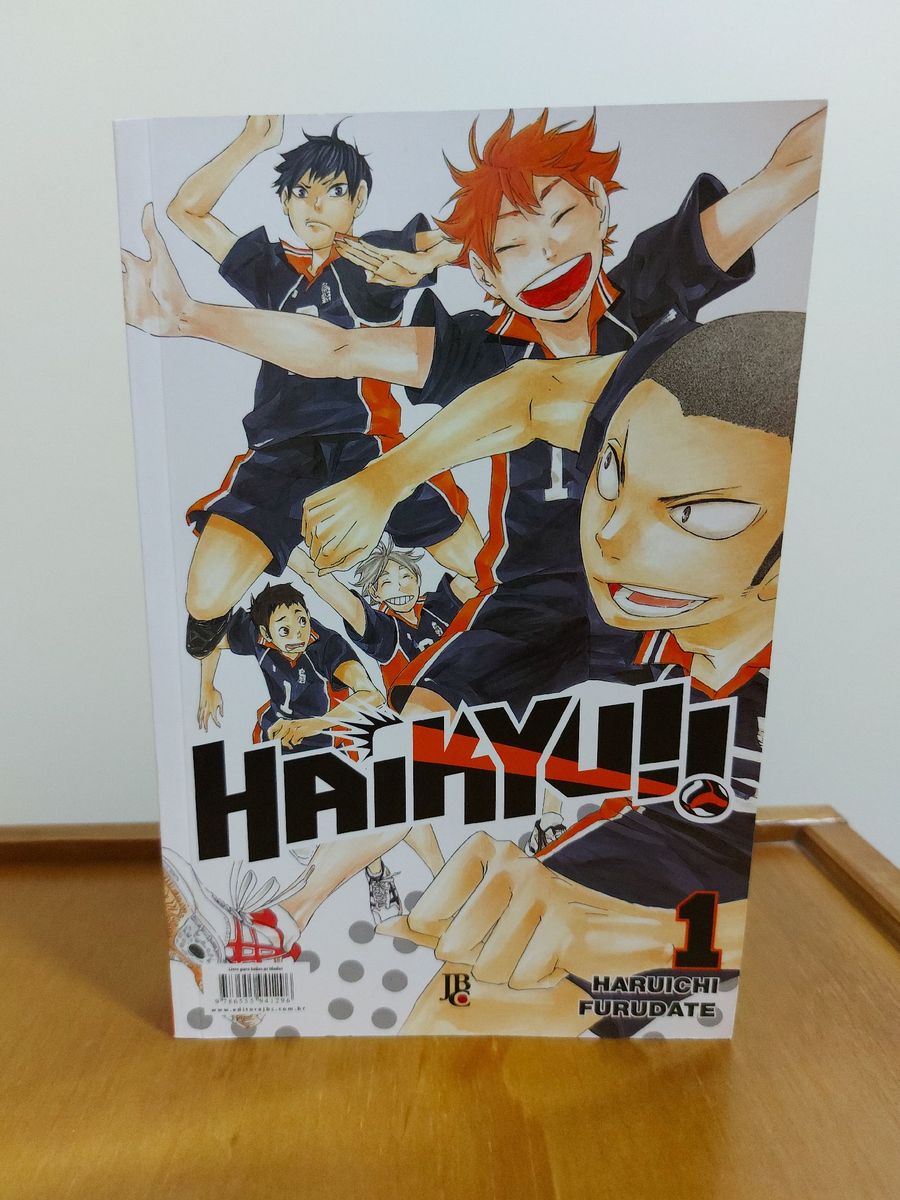 Mangá Haikyuu Volume 1 em Português | Produto Masculino Usado 72647605 ...