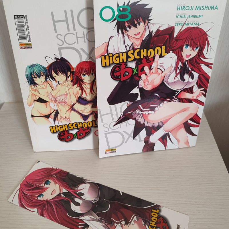 Mangá High School DxD - 1 ao 8 - Panini