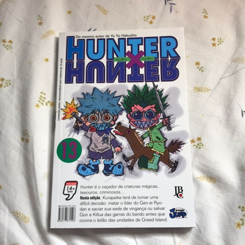 Mangá Hunter X Hunter Vol. 13 | Jbc Usado 84656590 | enjoei