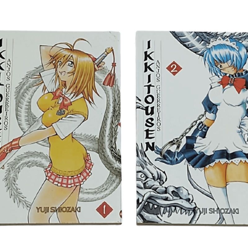 Ikkitousen – Anjos Guerreiros  Biblioteca Brasileira de Mangás