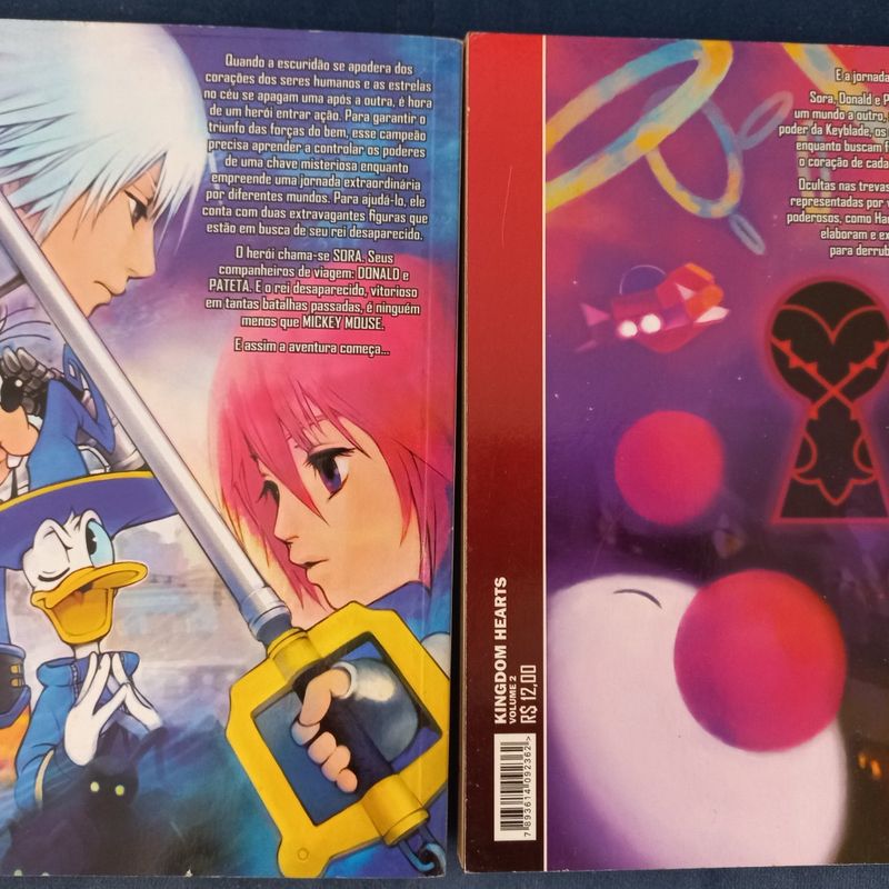 Kingdom Hearts 2 volume 10 - Editora Abril (mangá usado)