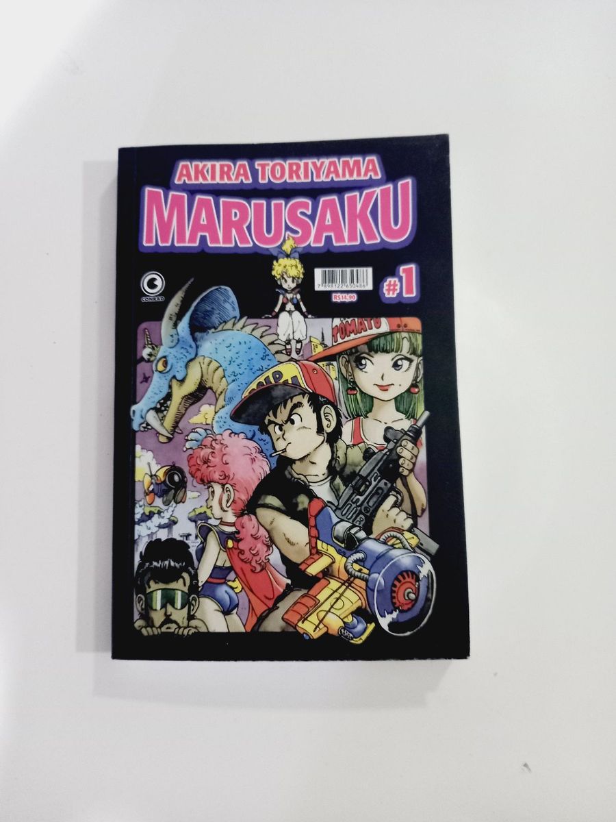Mangá Marusaku N°1 Akira Toriyama Livro Conrad Usado 102464005 enjoei