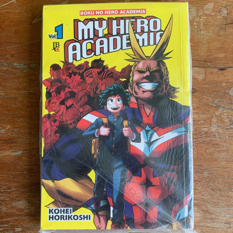 Mangá My Hero Academia  Livro Kohei Horikoshi Nunca Usado