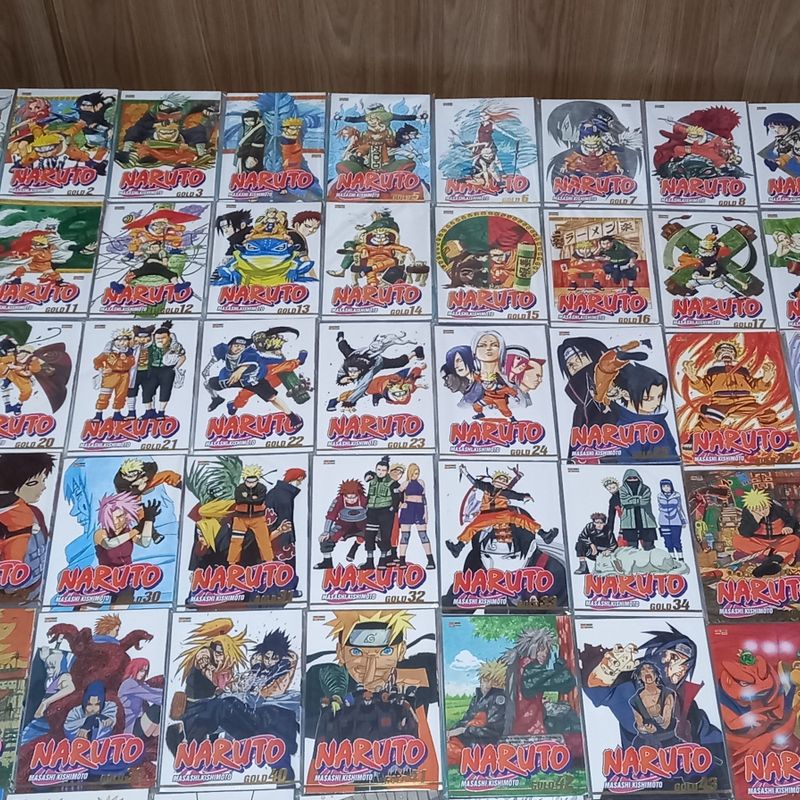 Manga Naruto Gold - Coleção Vol. 1 Ao 25 Completo Portugues