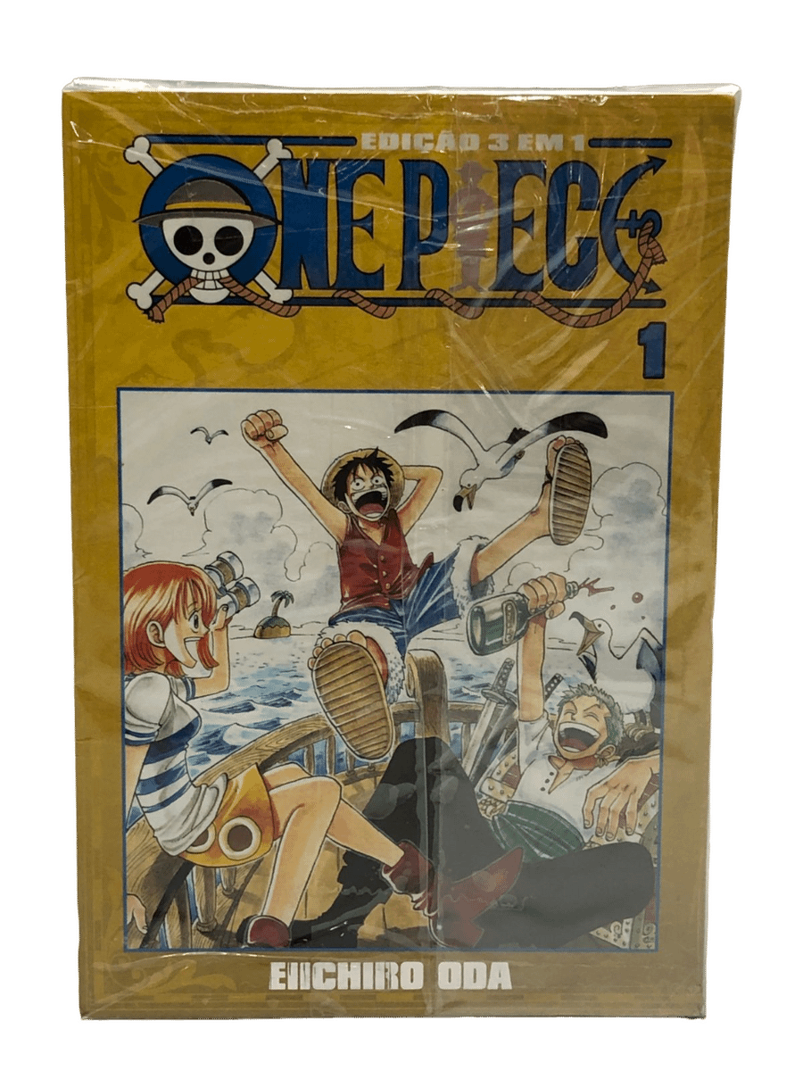 One Piece 3 em 1 Vol 5 Eiichiro Oda Editora Panini em Promoção na