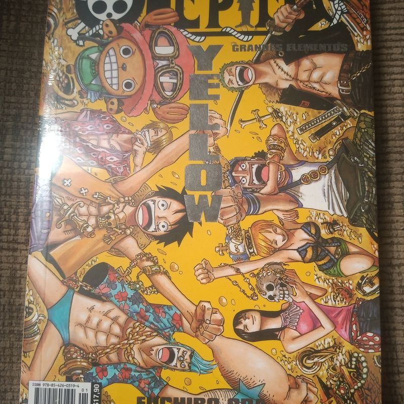 Manga One Piece: Grandes Elementos ( Yellow) Lacrado | Livro