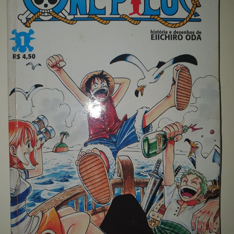 Mangá One Piece - Vol. 01 Ao 50 - LEIA A DESCRIÇÃO!