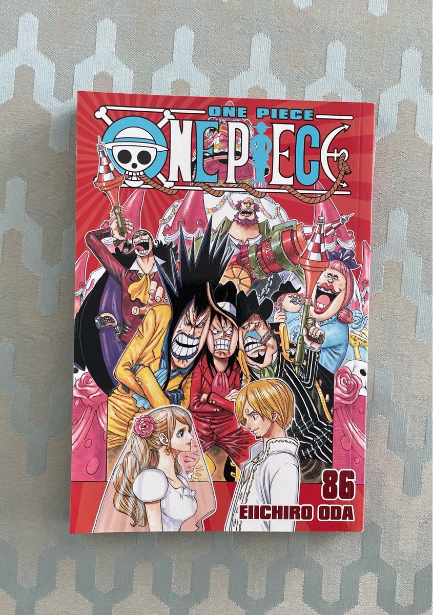 Mangá One Piece, Volume 86. Capa, Miolo e Lombada Íntegros. Isento de ...