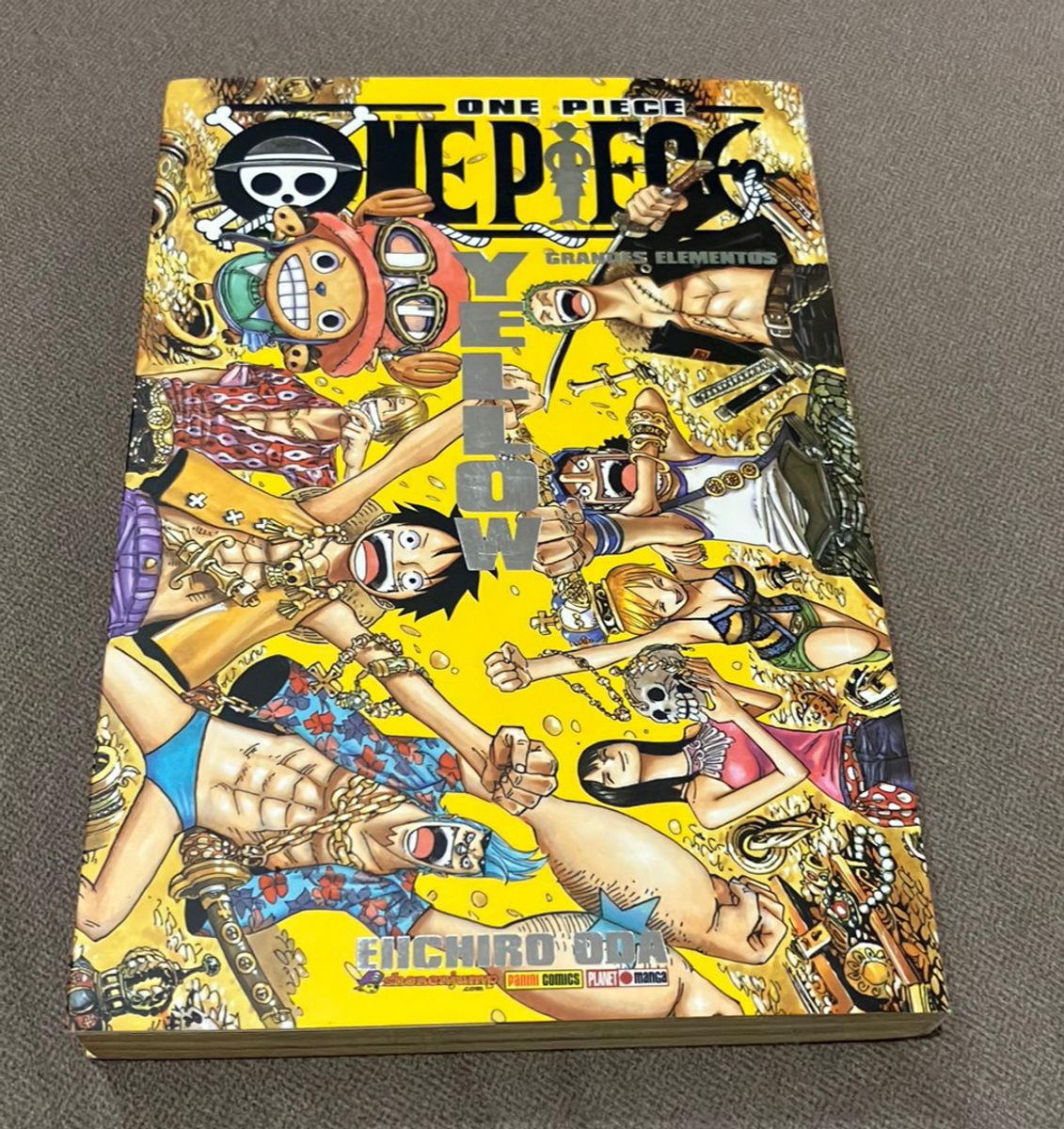 Mangá One Piece Yellow Grandes Elementos Livro Panini Usado 79424390
