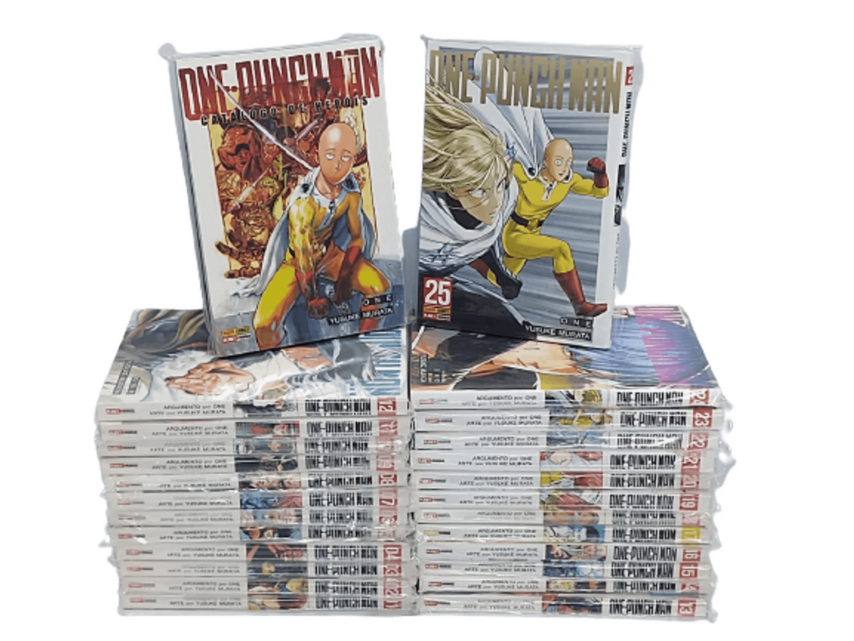 Manga Onepunch Man Coleção Completa +