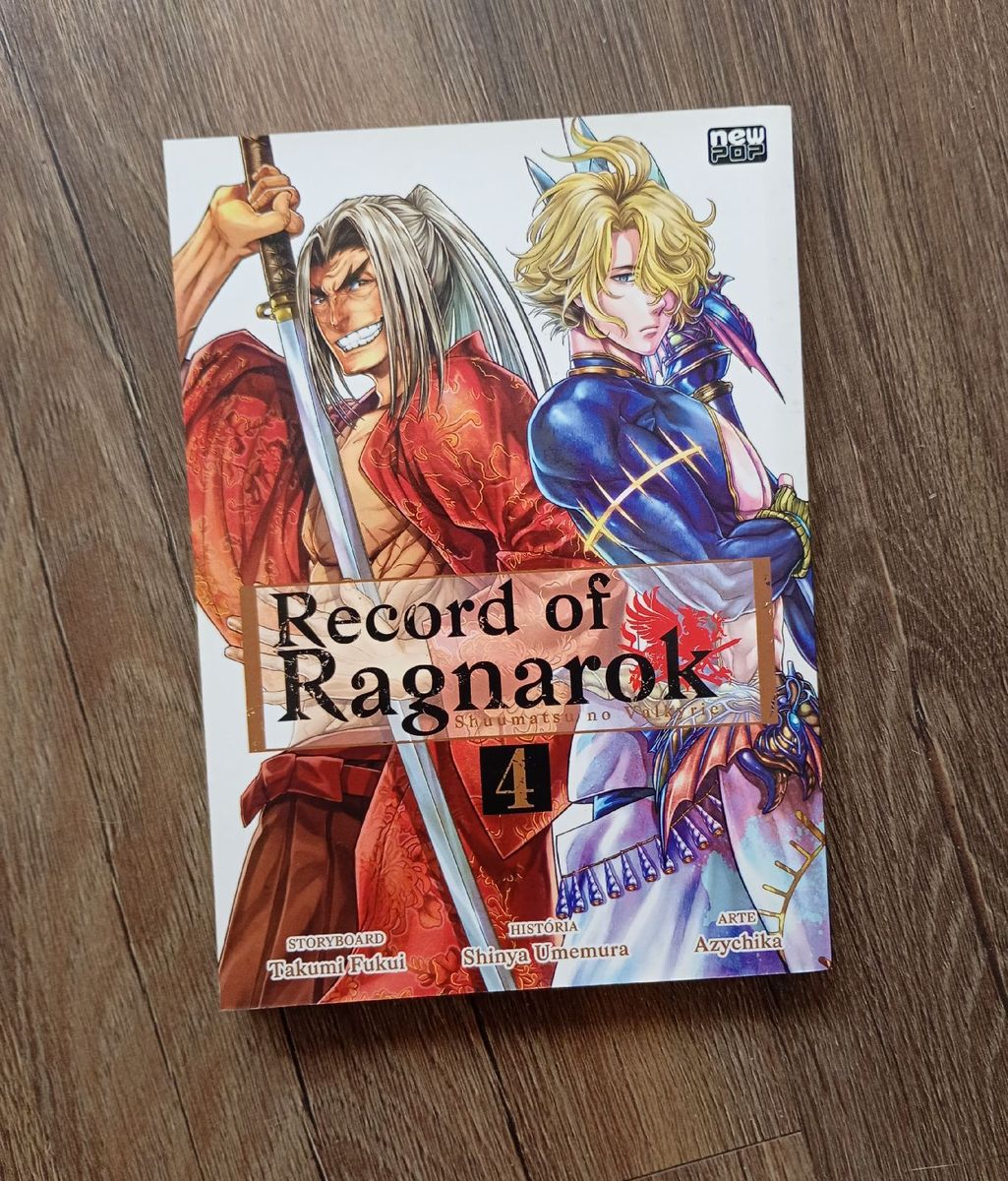 Mangá Record Of Ragnarok - Vol. 4 | Livro New Pop Usado 129641959 | enjoei