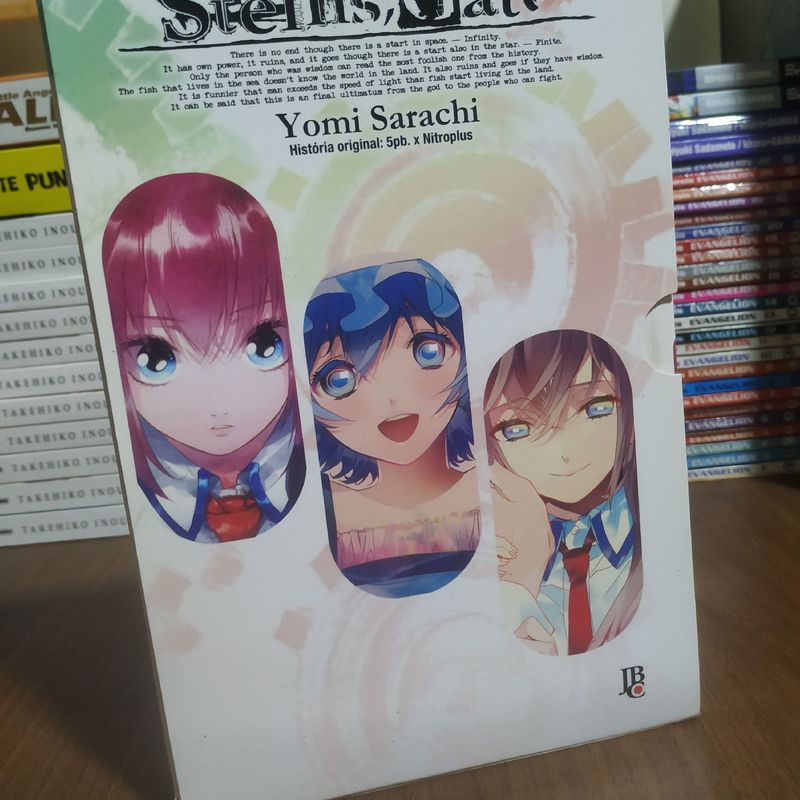 Mangá Steins Gate - Coleção Completa (Box Set) | Livro Jbc Usado