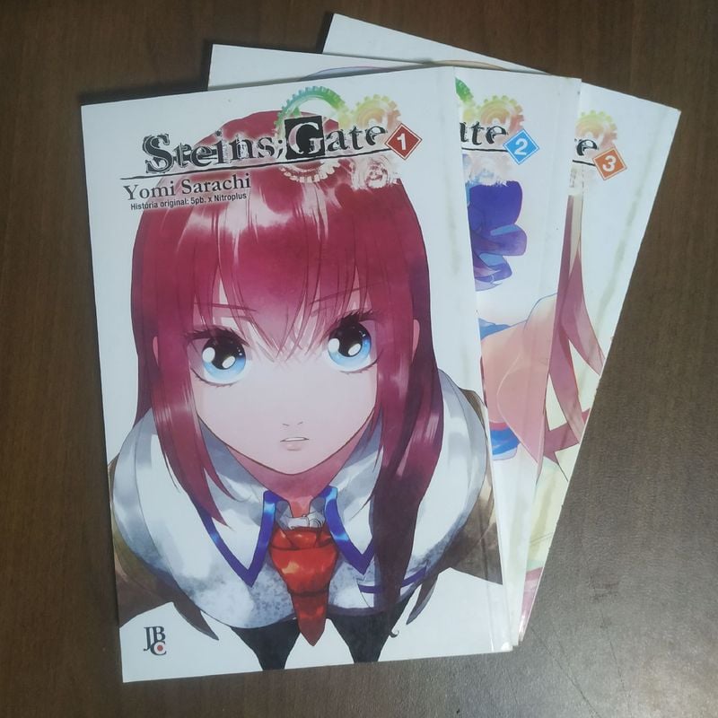 Mangá Steins Gate - Coleção Completa (Box Set) | Livro Jbc Usado