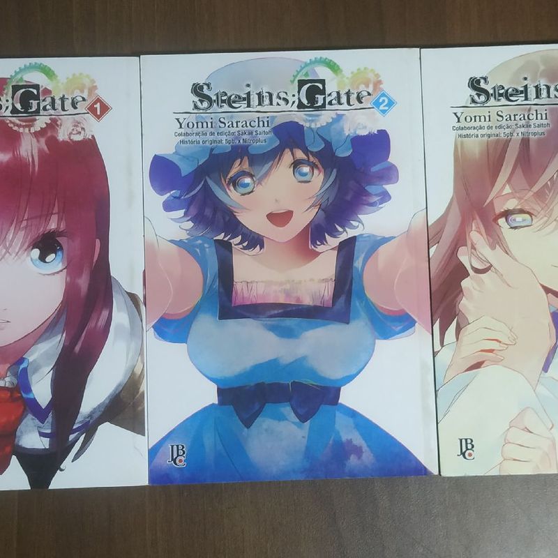 Mangá Steins Gate - Coleção Completa (Box Set) | Livro Jbc Usado