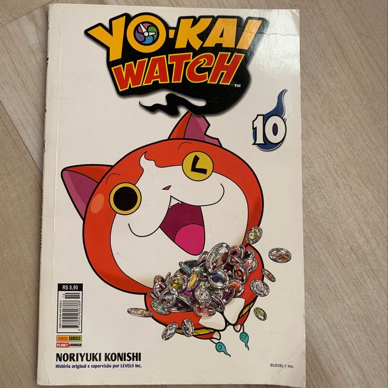 Manga Yo Kai Watch Volume 10, Livro Panini Usado 86716257