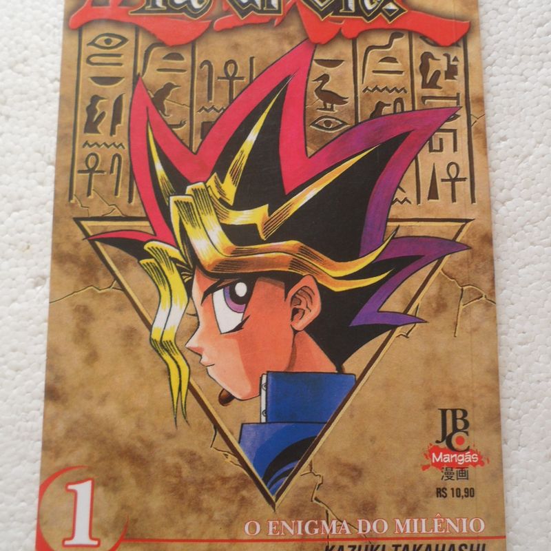 Mangá Yu Gi Oh! Volume 1 O Enigma do Milênio Editora Jbc | Jbc