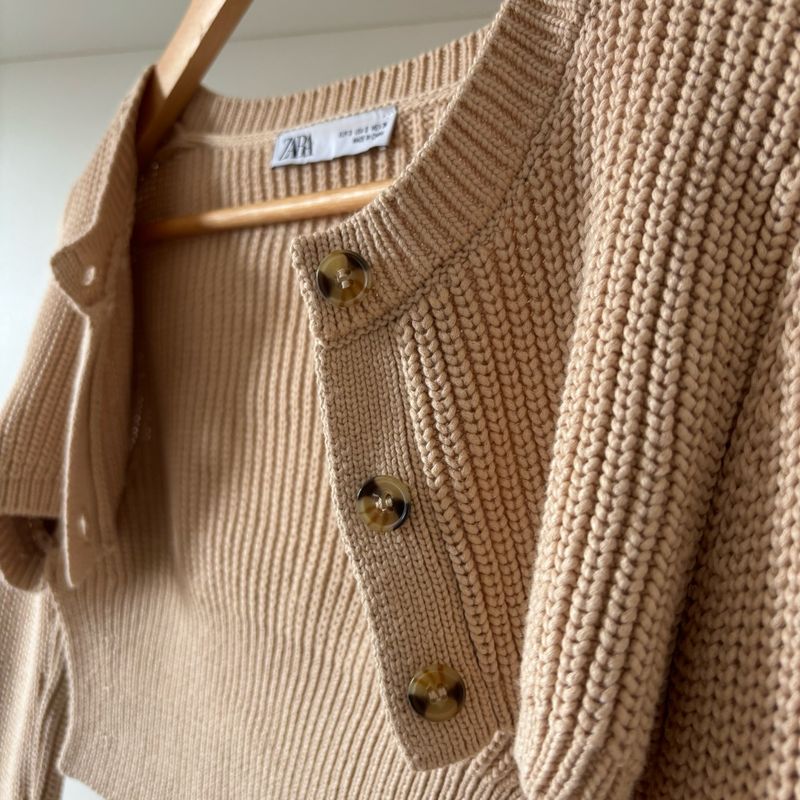 Manguito Tricô Zara | Zara Nunca Usado 110154472 | enjoei