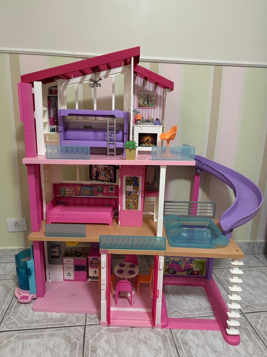Mansão da Barbie | Brinquedo para Bebês Mattel Usado 129349490 | enjoei