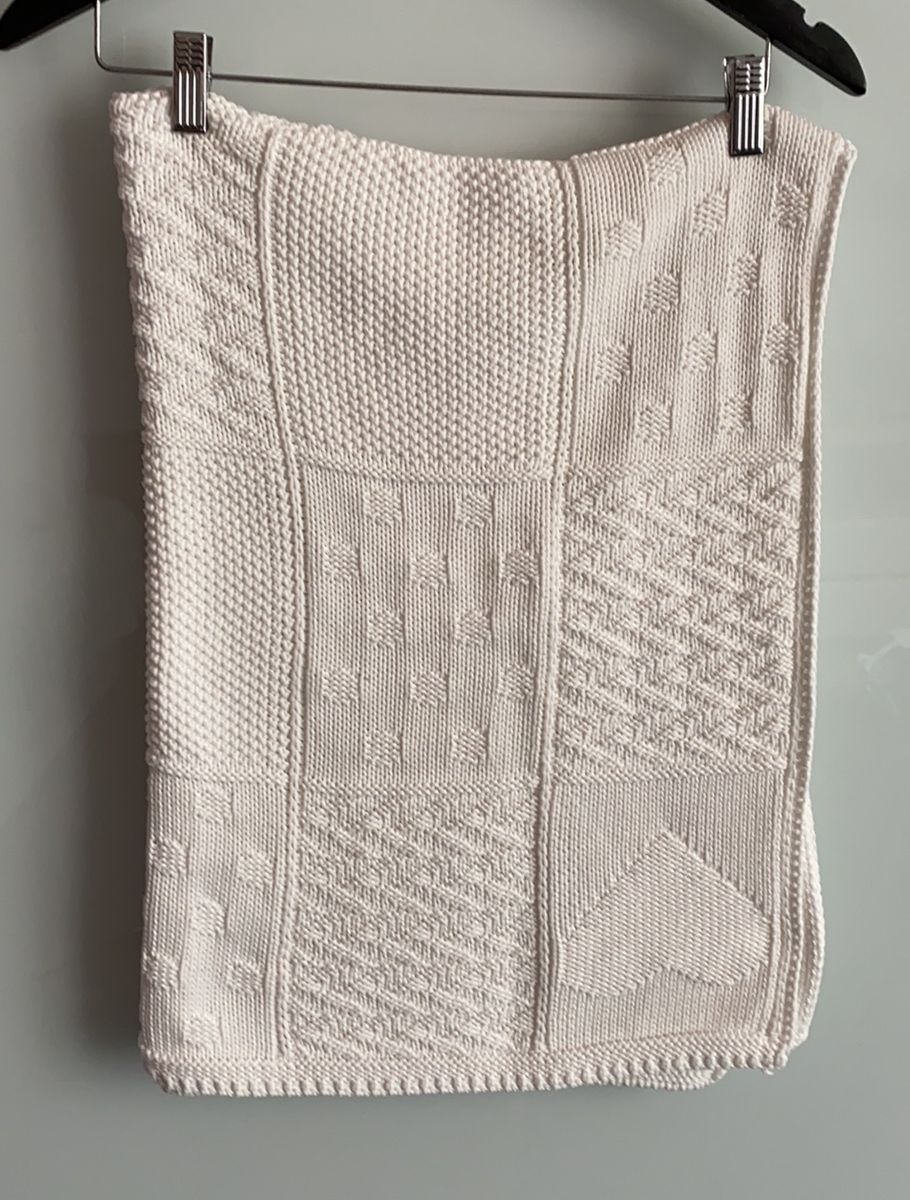 Manta Bebe Branca Zara Home Item Infantil Zara Usado Enjoei