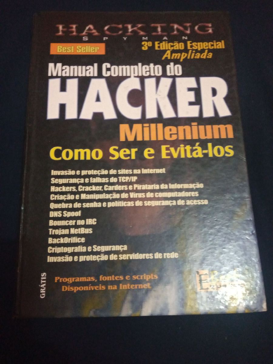 Manual Completo Do Hacker Hacking Spyman Livro Livros Usado 44876535 Enjoei 1011