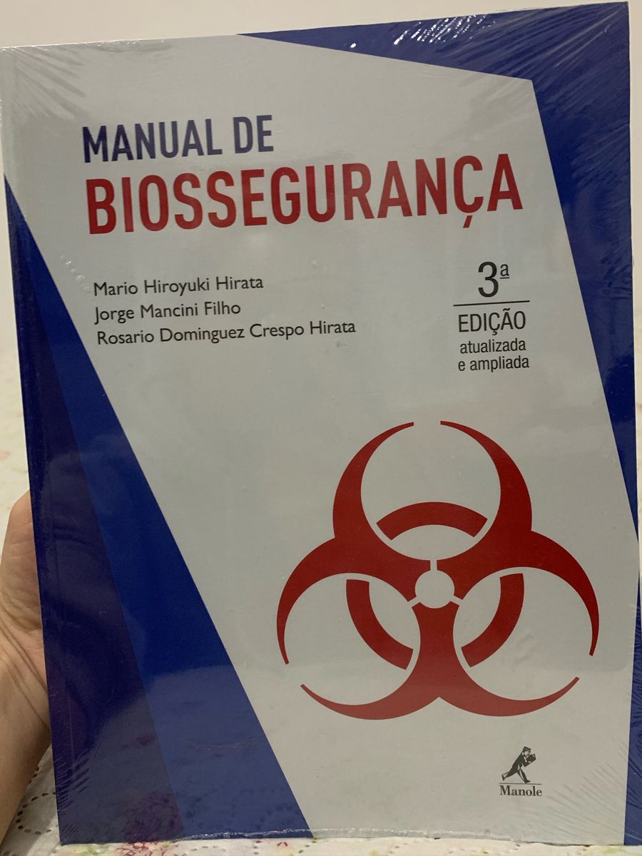 Manual De Biossegurança | Livro Manole Nunca Usado 75463145 | Enjoei