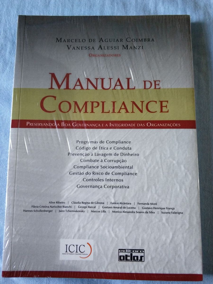 Manual De Compliance | Livro Nunca Usado 24157426 | Enjoei